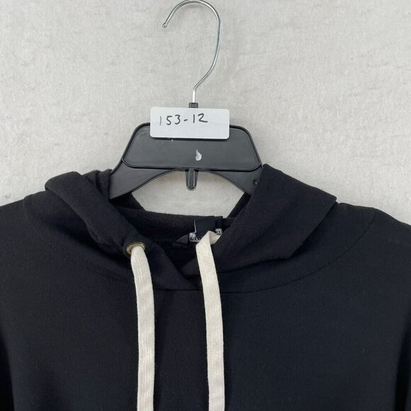 Buffalo David Bitton Sweatshirt Womens XS Black Hoodie Comfort Drawstring - Picture 10 of 10